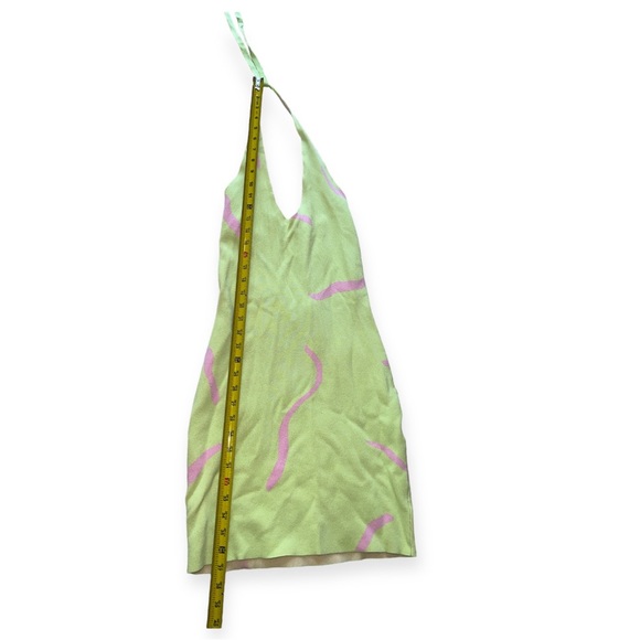 White Fox Halter Mini Dress - Size S - Picture 6 of 6